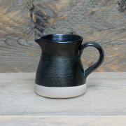 Kiln Jug Large Delhi Black Wax Bottom