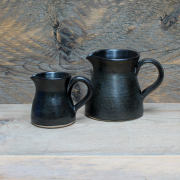 Kiln Jug Large & Small Delhi Black