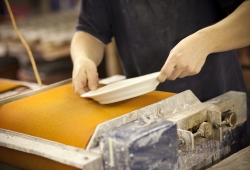 Glaze Being Wiped Off