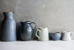 65, 67 Nirvana, D08 Pistachio Green, LBPJUG Denim,KILN JUG LARGE Azure No Band