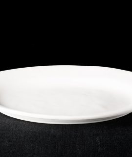 Irregular Rimmed Oval Platter