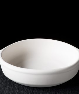 Round Tapas Dish With Built In Handles