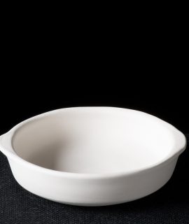 Round Tapas Dish With Built In Handles