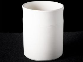 Utensil Jar With Two Rings