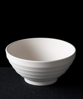 Bowl With Ridged Outer
