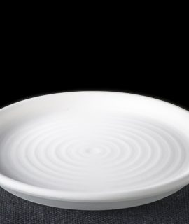 Small Rim Round Flat Plate