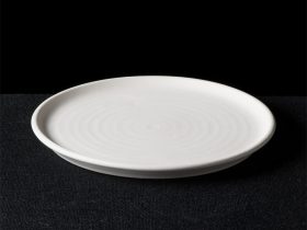 Small Rim Round Flat Plate