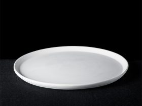 Small Rim Round Pizza Plate